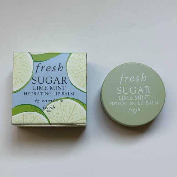 Fresh Sugar Hydrating Lip Balm | Lime Mint | Rare! - Picture 3 of 6